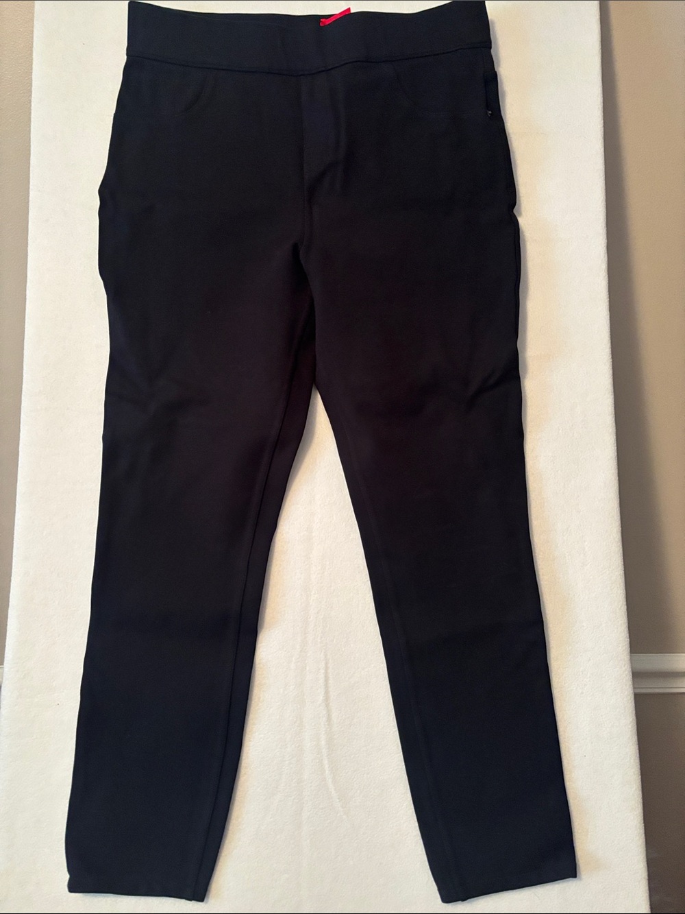 Spanx Black Stretch Slim Pants